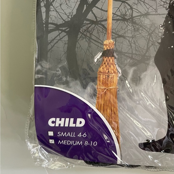 Spirit Halloween Glitter Witch Costume - Picture 3 of 6